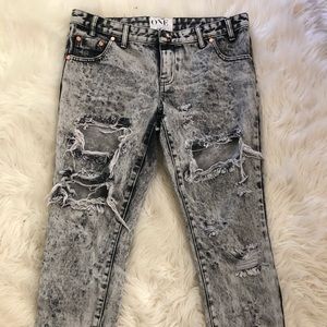 One Teaspoon Distressed Jeans